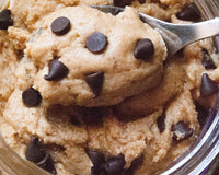 No Bake Protein Chocolate Chip Cookie Dough - Top Nutrition and Fitness