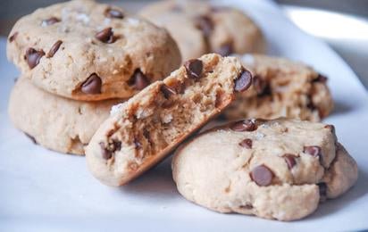 Protein Peanut Butter Oatmeal Chocolate Chip Cookies - Top Nutrition and Fitness
