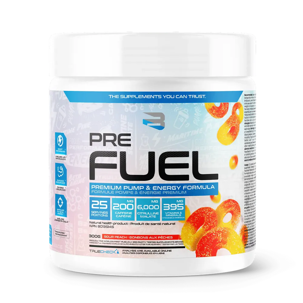 Believe Supplements Pre Fuel PRE WORKOUT (25 servings)