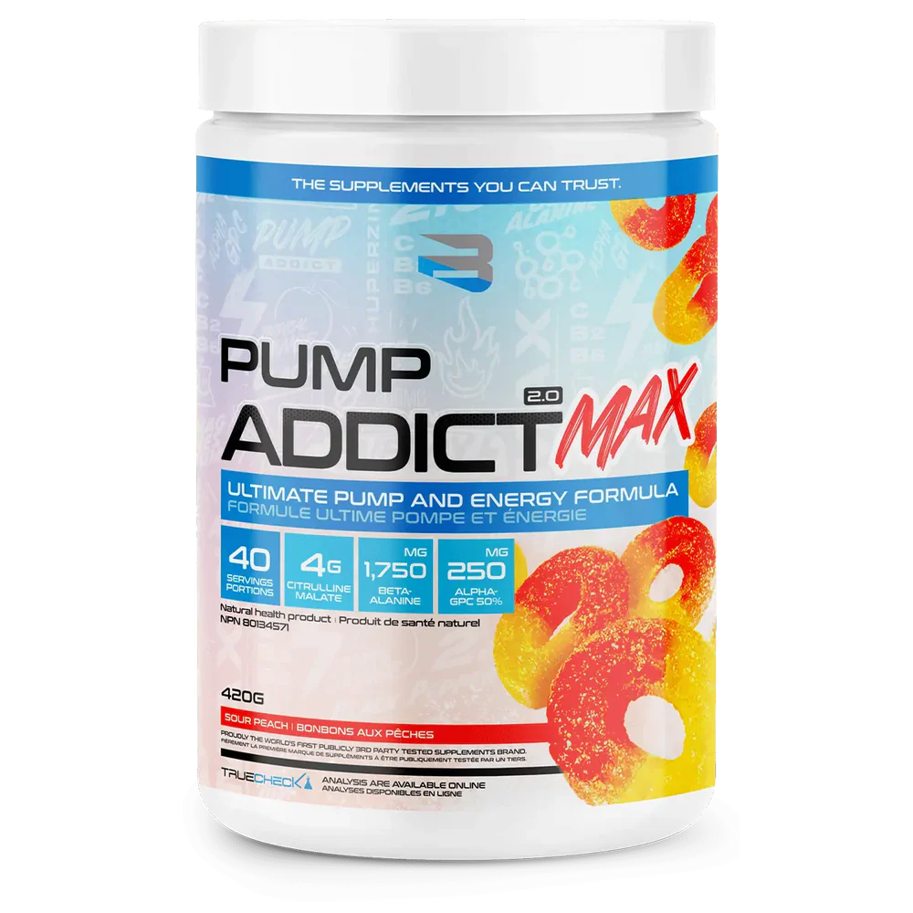 Believe Supplements Pump Addict MAX Pre-Workout (40 servings)