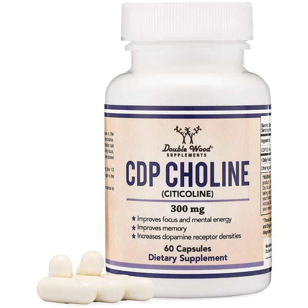 Double Wood Supplements CDP Coline (60 x 300 mg Capsules) Double Wood Supplements double-wood-supplements-cdp-coline-60-x-300-mg-capsules