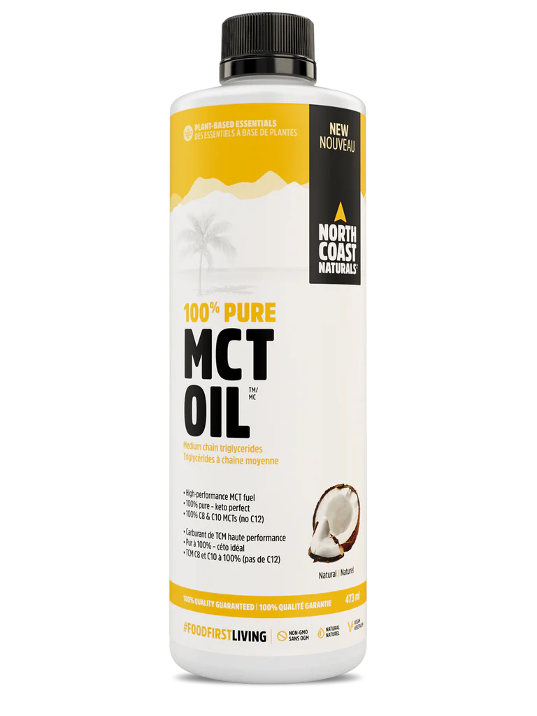 North Coast 100% Pure MCT Oil (473 mL)