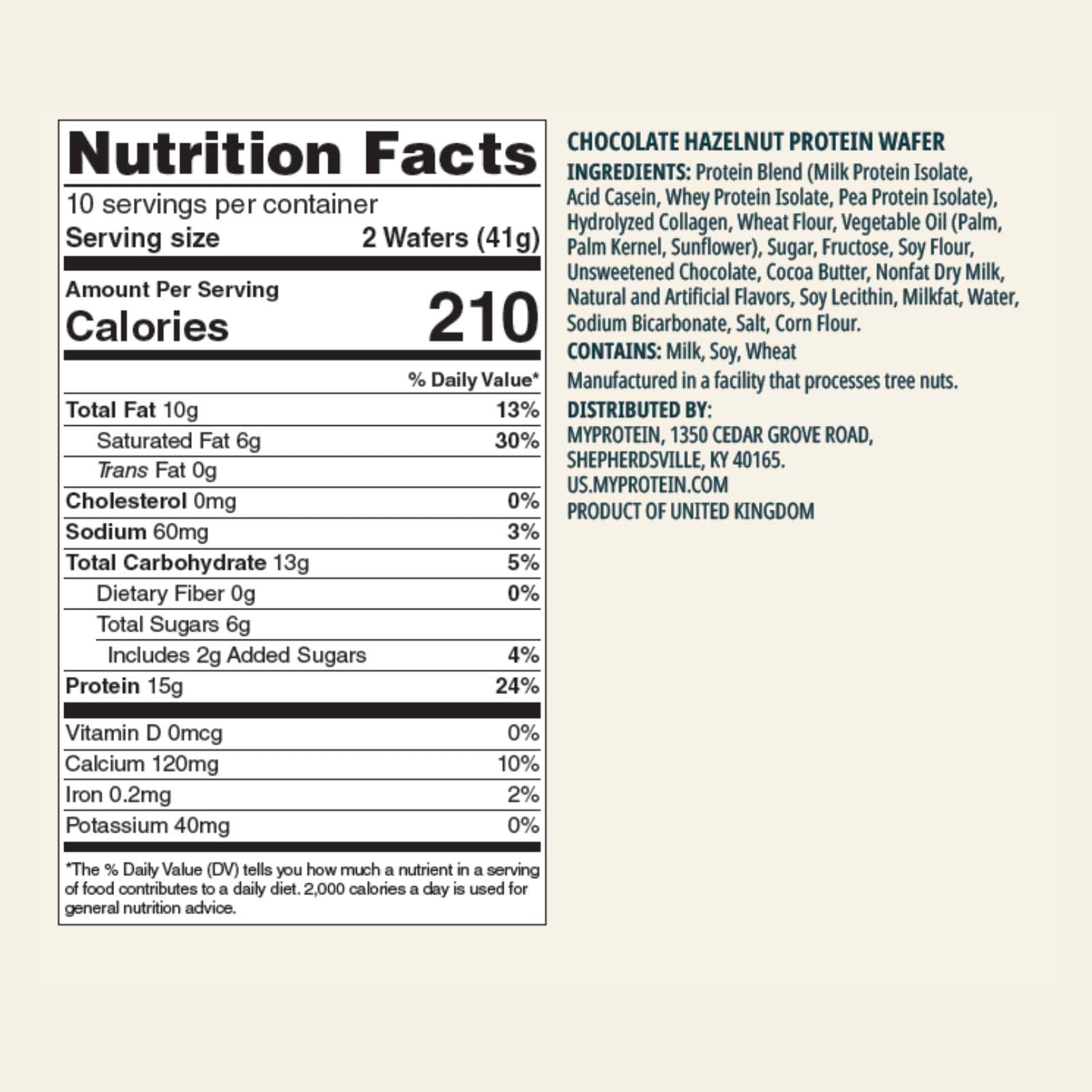 Myprotein Protein Wafers (1 Bar)