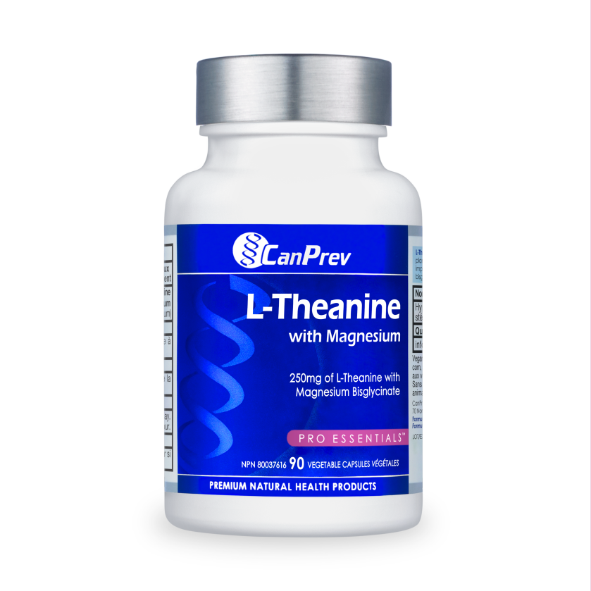 Can Prev L-Theanine with Magnesium (90 caps)