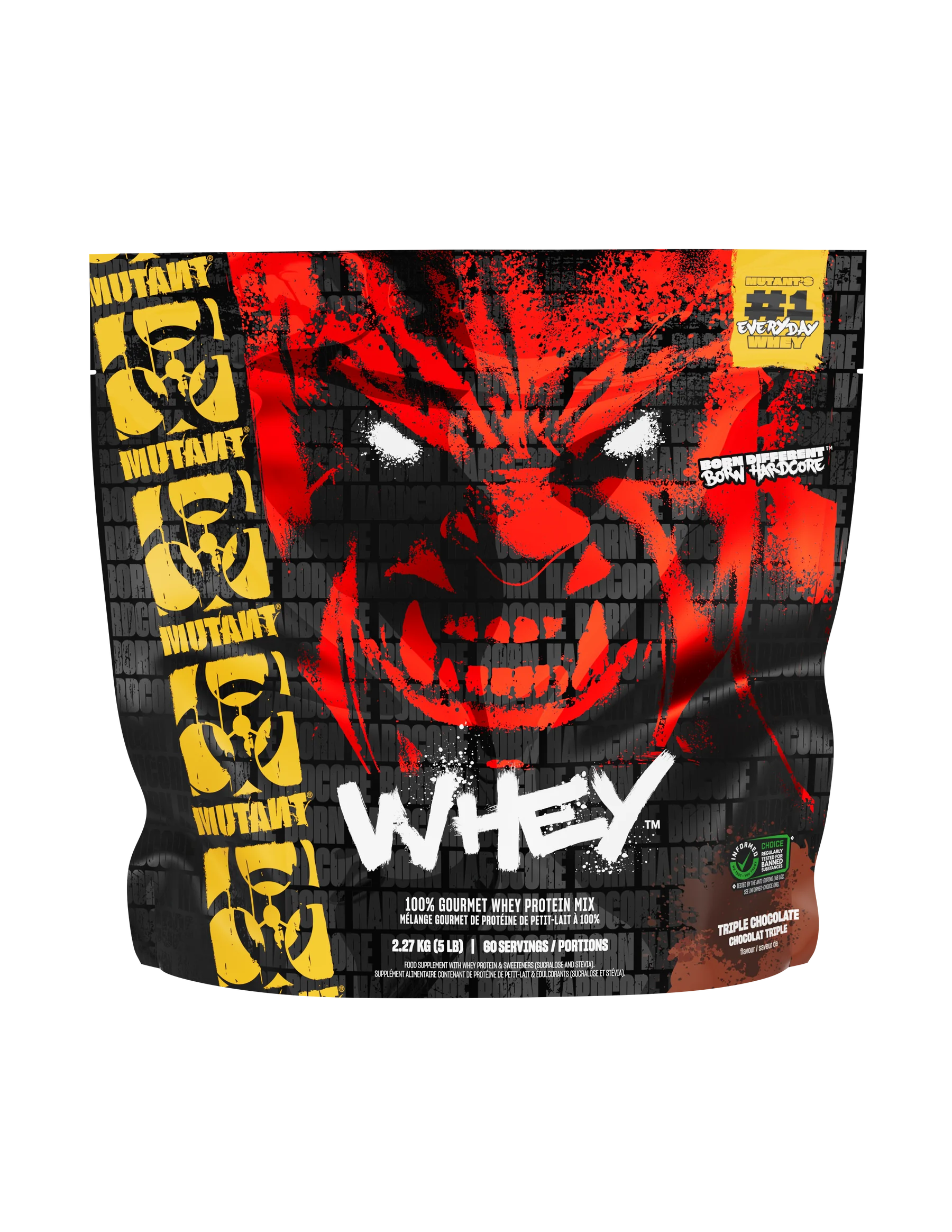 Mutant Whey Protein Powder (5 lbs)