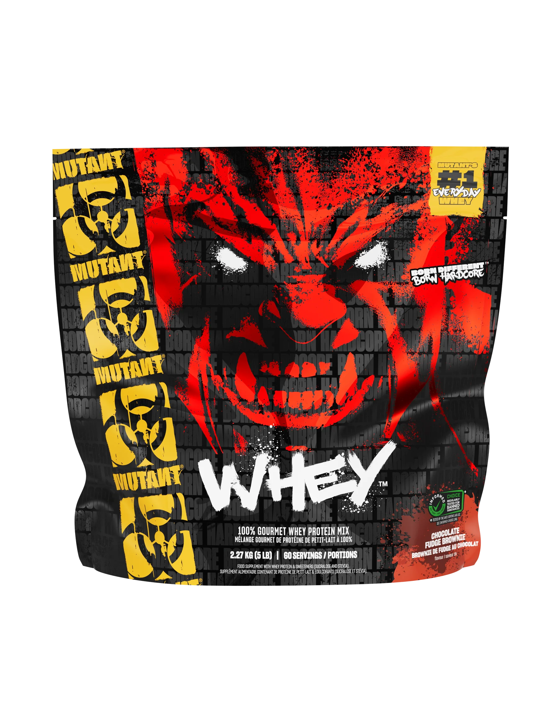 Mutant Whey Protein Powder (5 lbs)