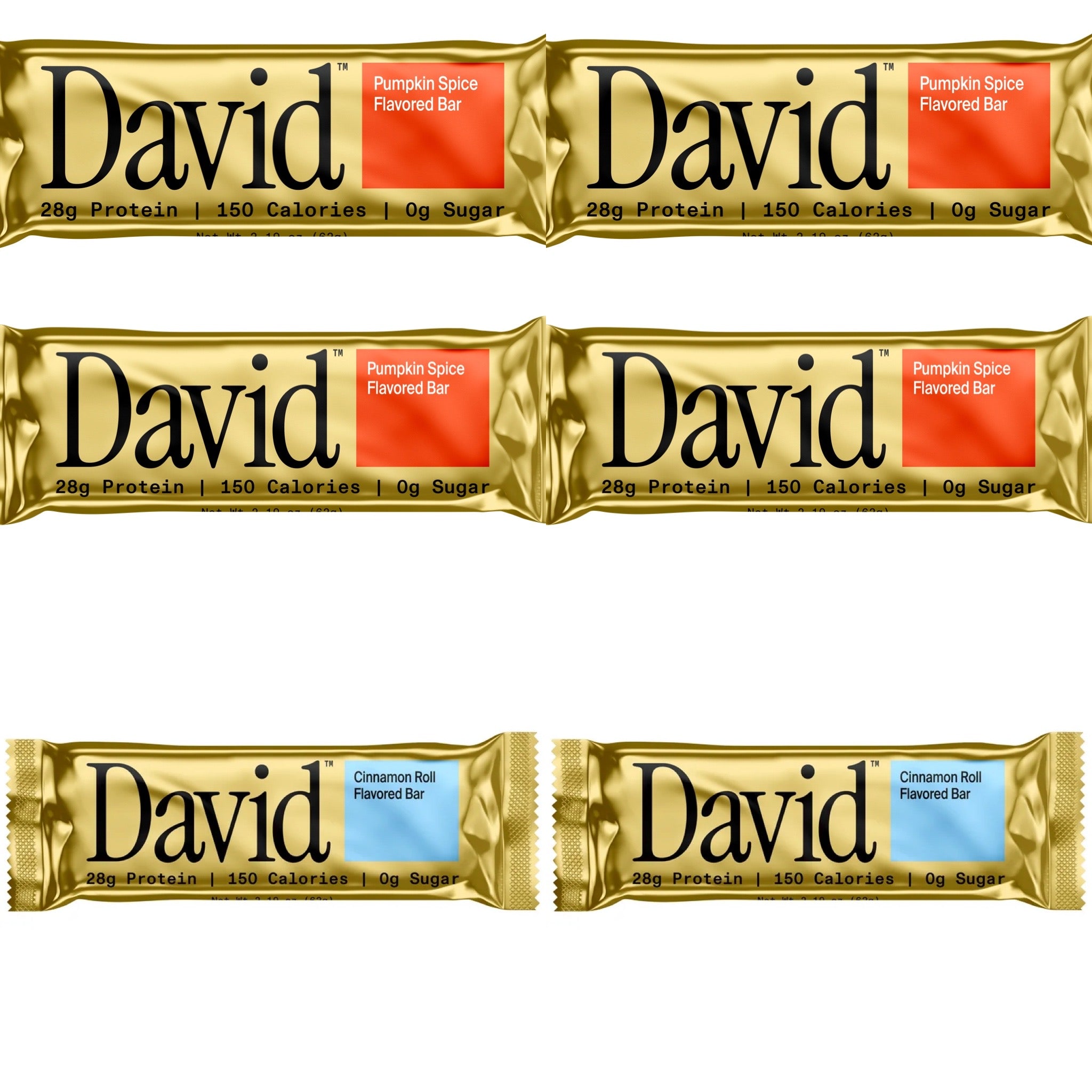 David GF Protein Bars Fall Bundle