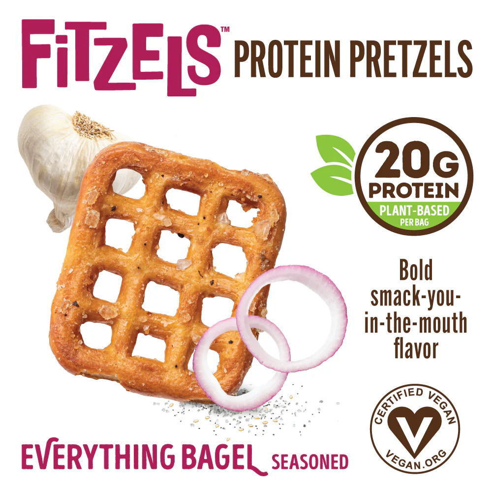 Lenny & Larry's Fitzels Vegan Protein Pretzels (3 servings)