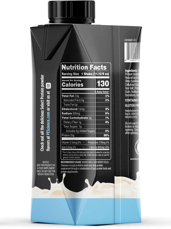 Select Protein Shake - RTD