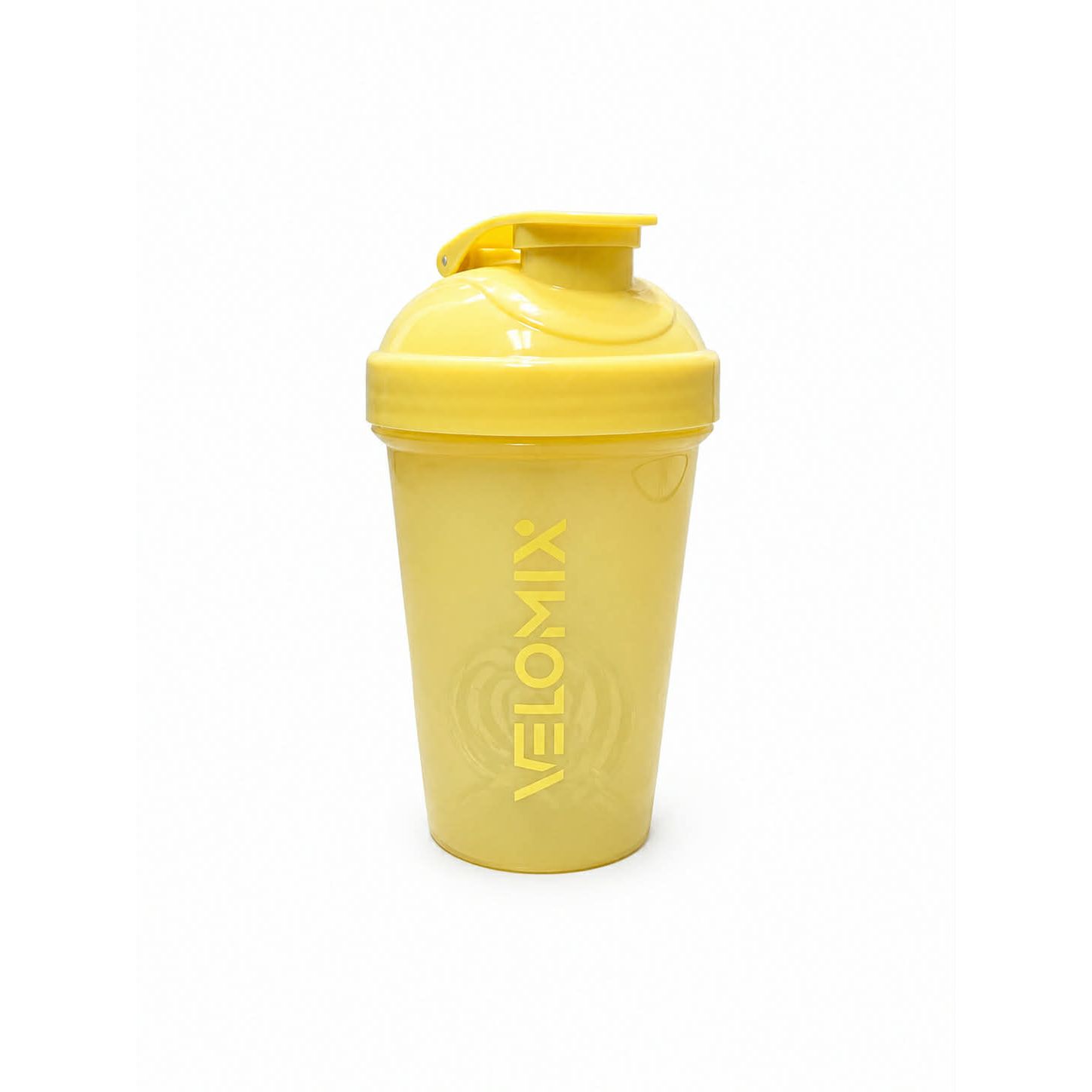 VELOMIX Shaker Bottle with stainless ball (1 bottle - 20oz) — Yellow