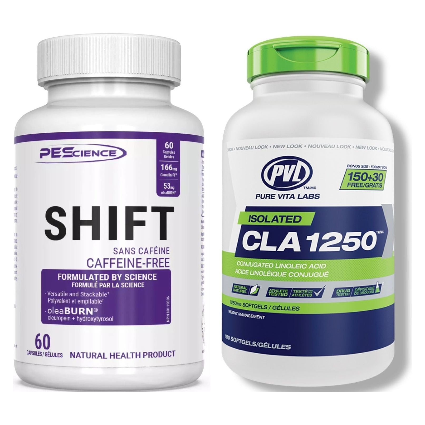 BUY SHIFT GET CLA $5 CLA BEST BY OCT 2023 PEScience Top Nutrition Canada