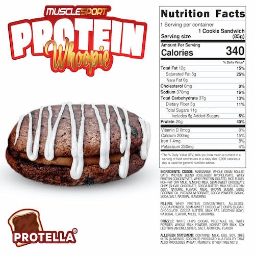 MuscleSport GF Protein Whoopies (1 whoopie)