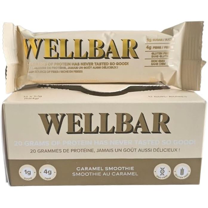 WELLBAR GF Keto Protein Bar (Box of 12)