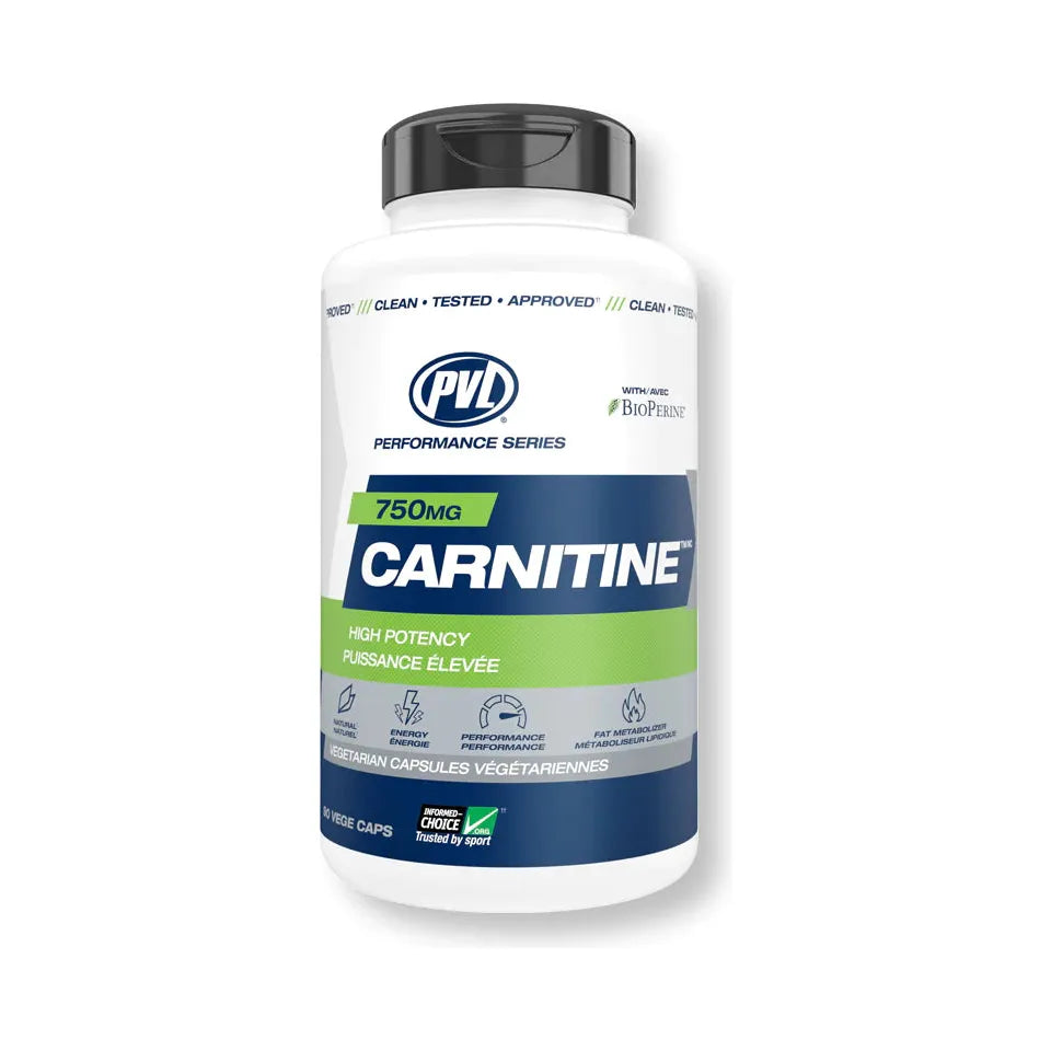 PVL Carnitine 750 (90 vege caps) Fat Burners PVL