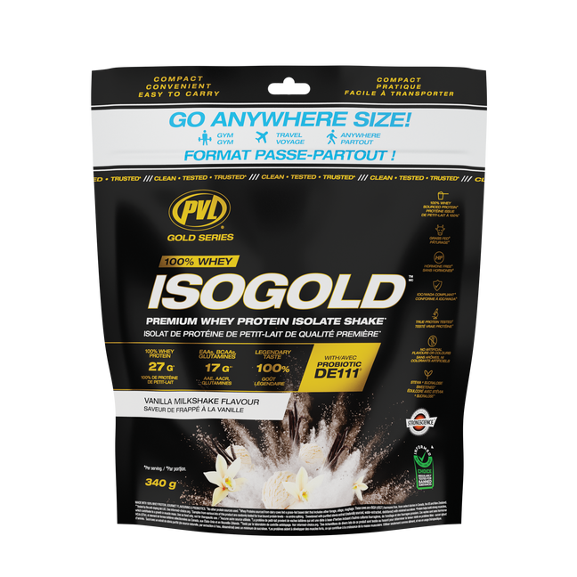 PVL ISOGOLD Go Anywhere Format (10 servings)
