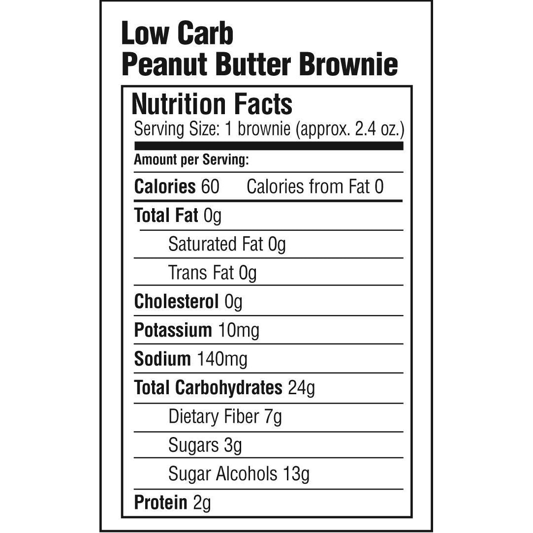 Simply Scrumptous Fat Free Low Carb Brownie 1 brownie *KEEP FROZEN* Simply Scrumptous Top Nutrition Canada