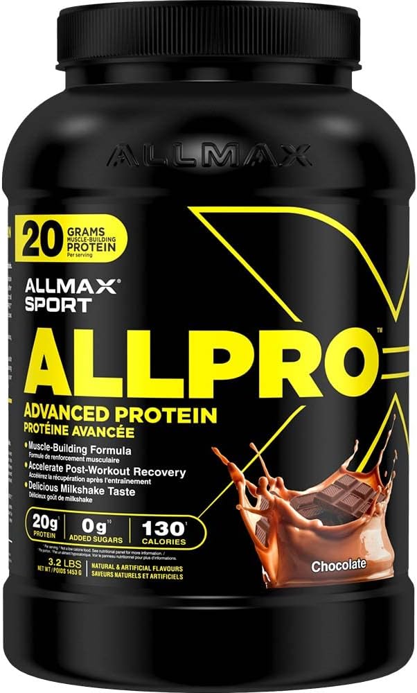 Allmax Allpro Whey Protein Powder (3.2lb - 42 servings)