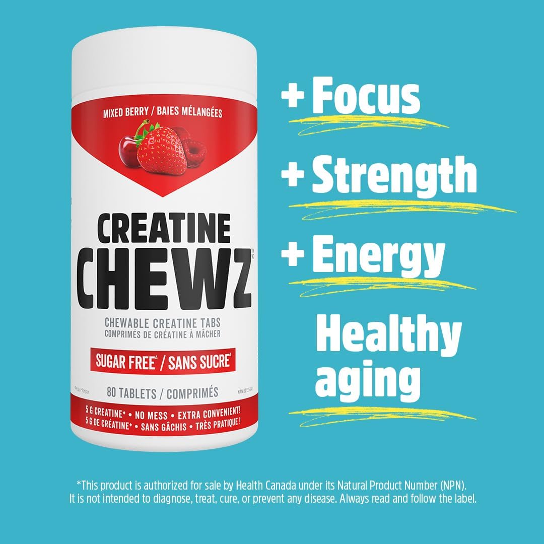 PVL Creatine Chewz (80 chewables)