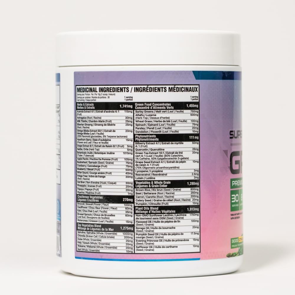 Believe Supplements Organic Greens (30 servings)