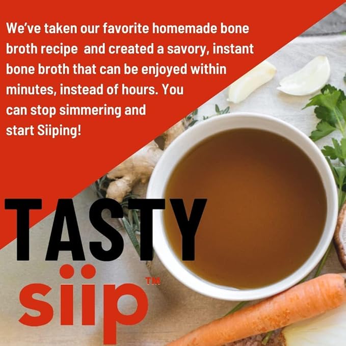 Siip Instant Keto Bone Broth-to-go (1 stick)