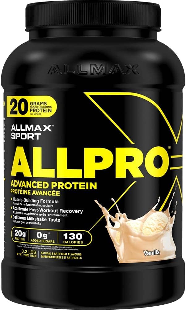 Allmax Allpro Whey Protein Powder (3.2lb - 42 servings)