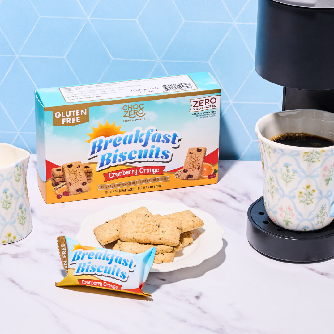 ChocZero GF Keto Breakfast Cookies