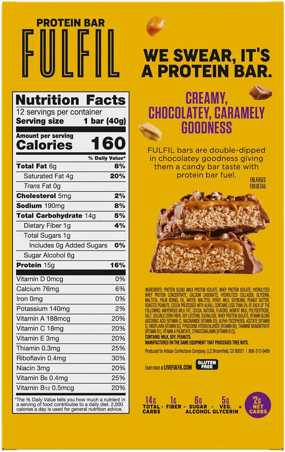 FULFIL GF Keto Protein Bar (1 bar)