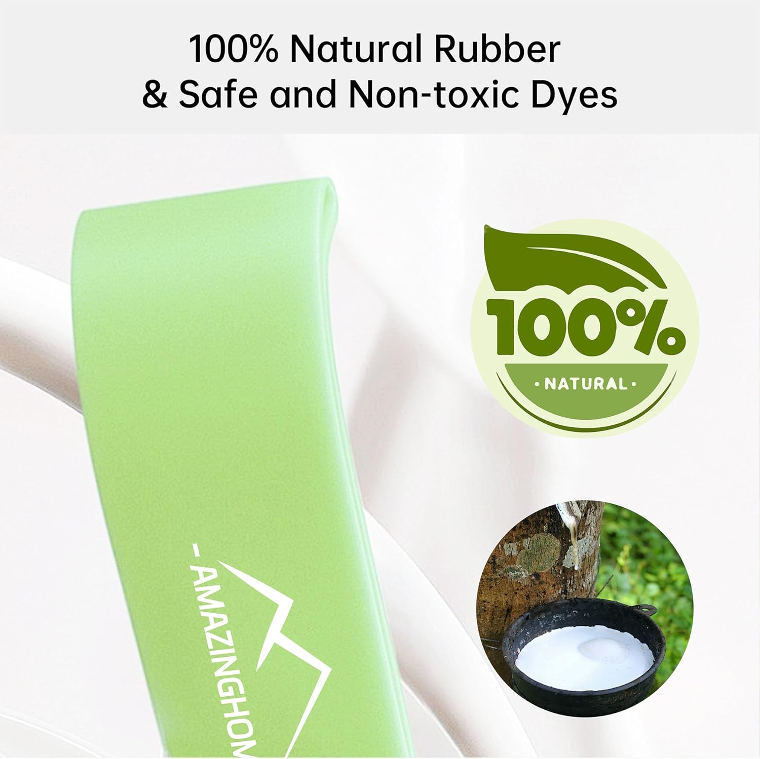 Resistance Bands for Exercise - 5 Pack