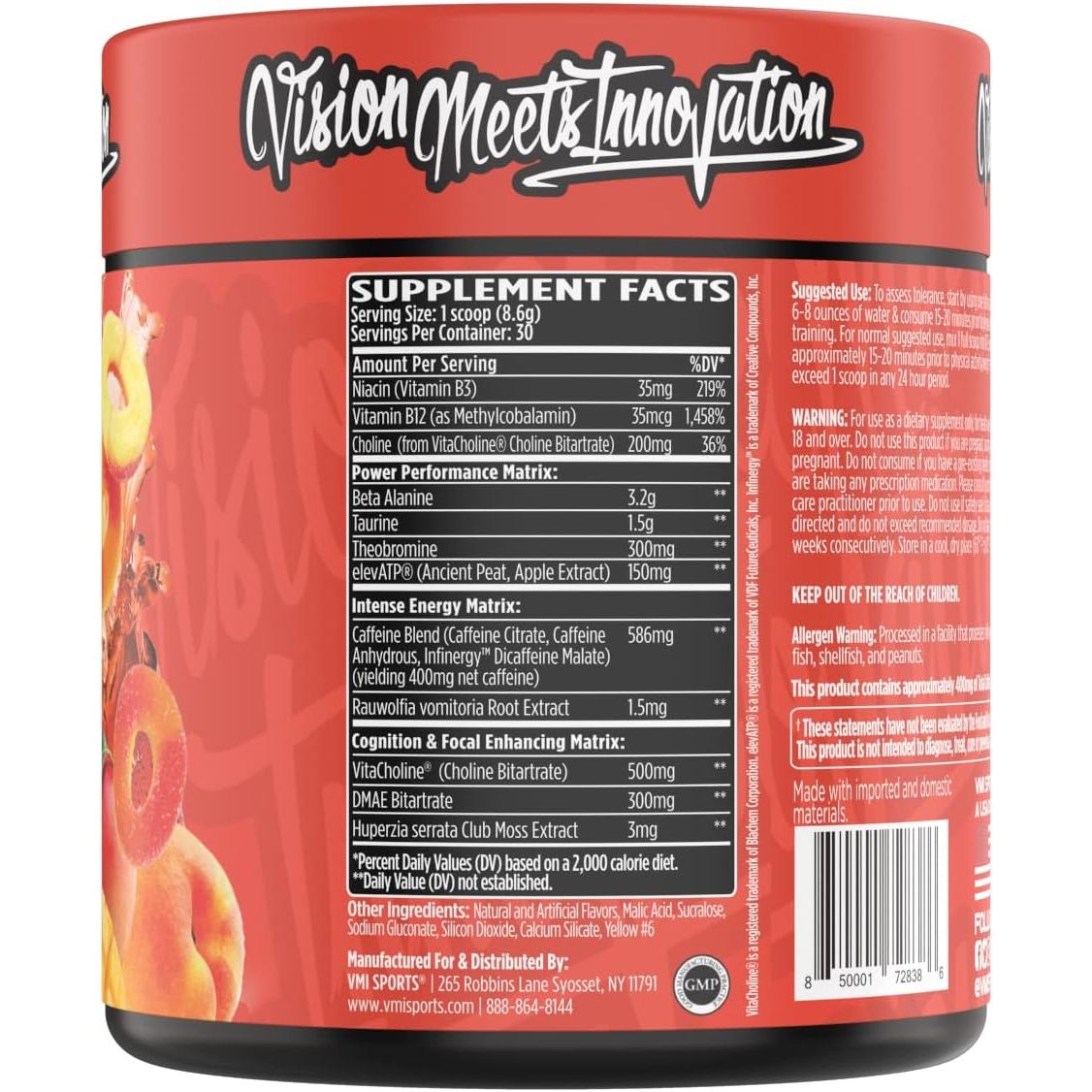 VMI Sports KXR Pre-Workout (30 servings)