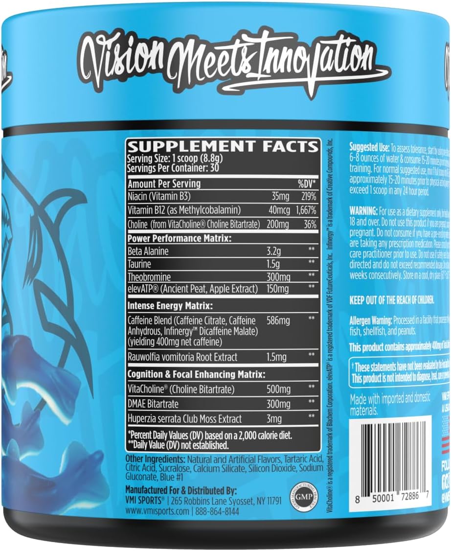VMI Sports KXR Pre-Workout (30 servings)