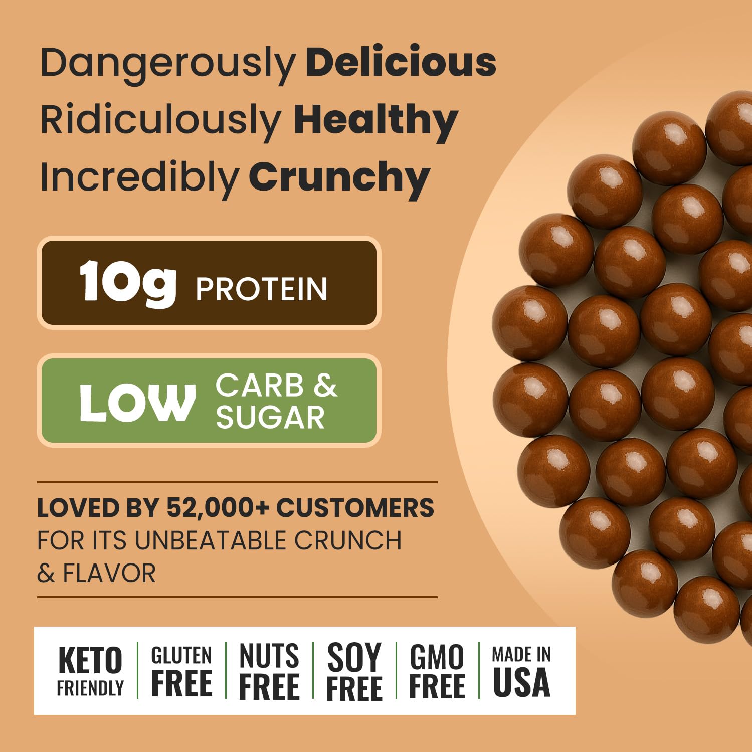 Better Than Good Keto Puffs (1 sac - 6 portions) 