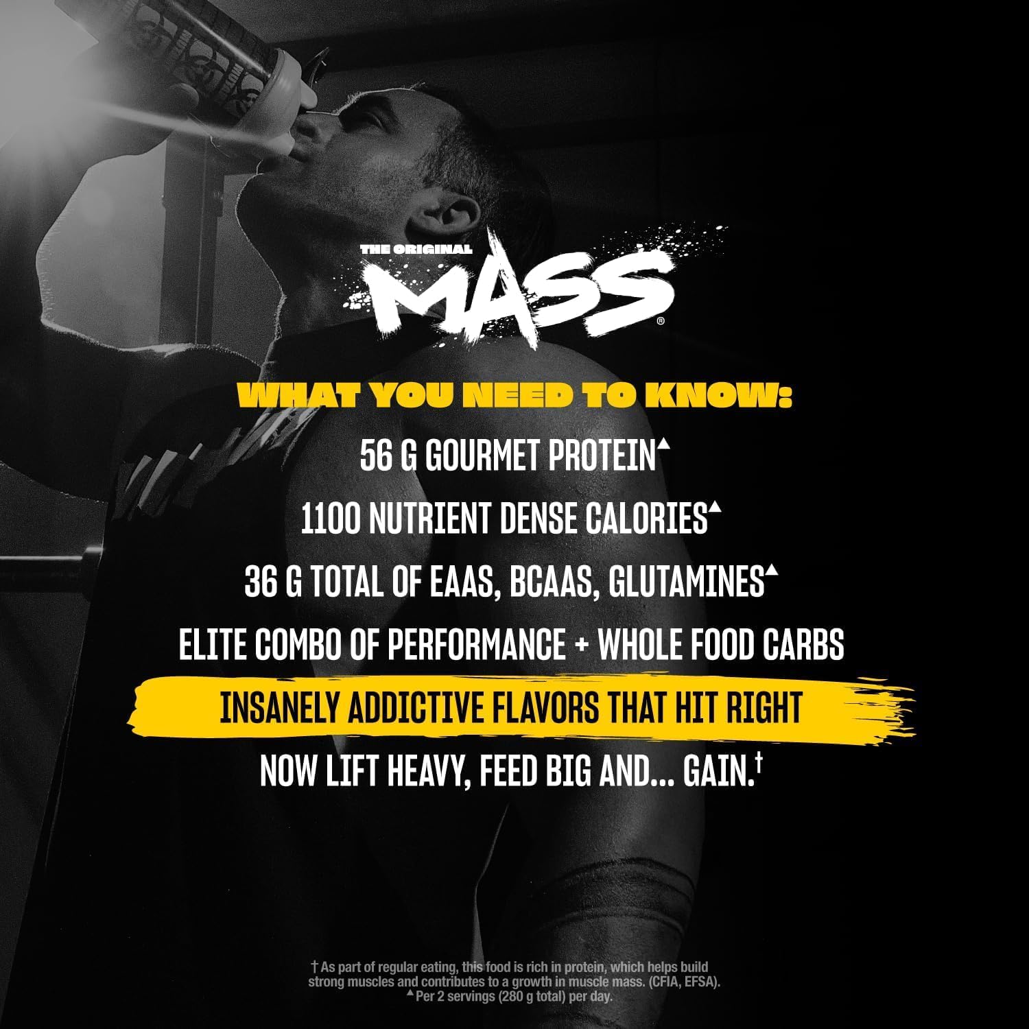 Mutant Mass Gainer Whey Protein Powder (15lb)
