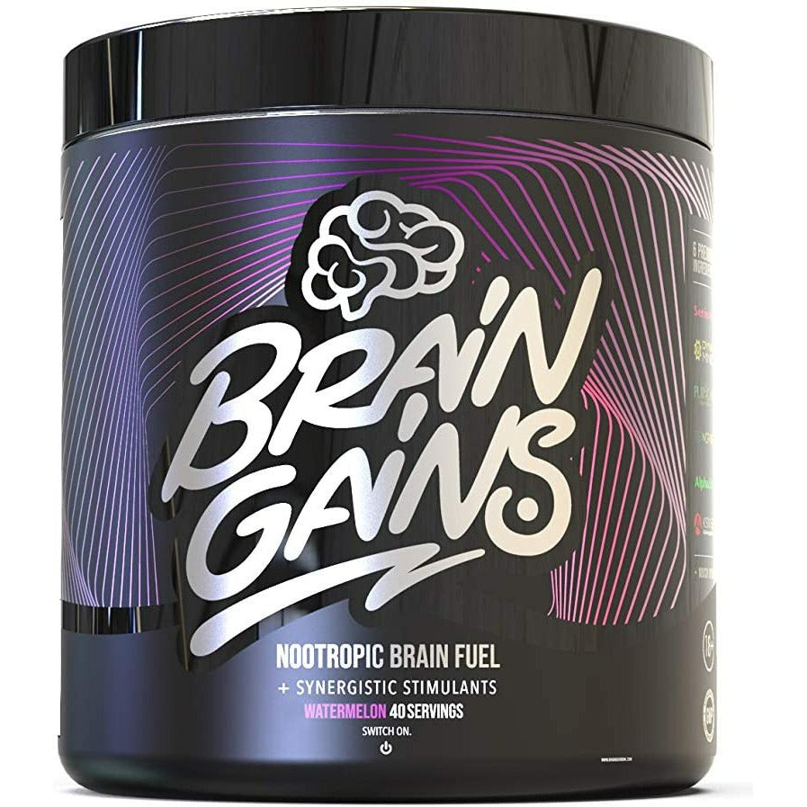 Brain Gains SWITCH ON! Nootropic Brain Fuel 40 servings Brain Gains Top Nutrition Canada