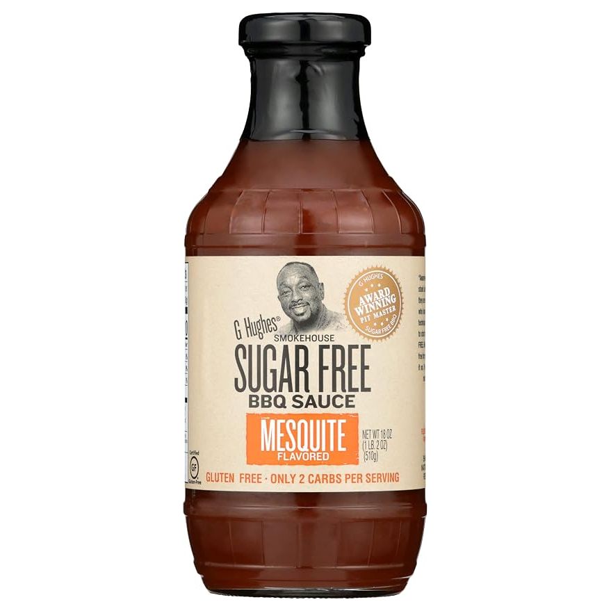 G Hughes Keto Sugar Free BBQ Sauce (18 oz bottle)