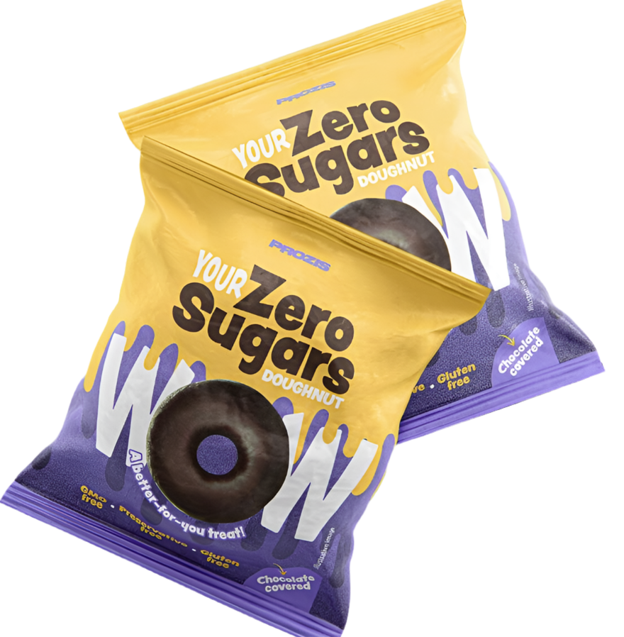 Prozis Chocolate Covered Zero Sugar Donut (1 donut)