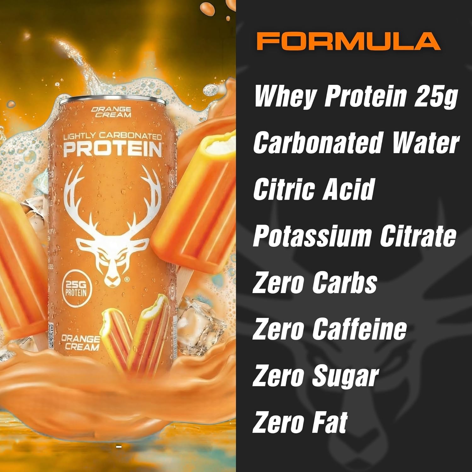 Bucked Up Lightly Carbonated Protein Drink (1 can)