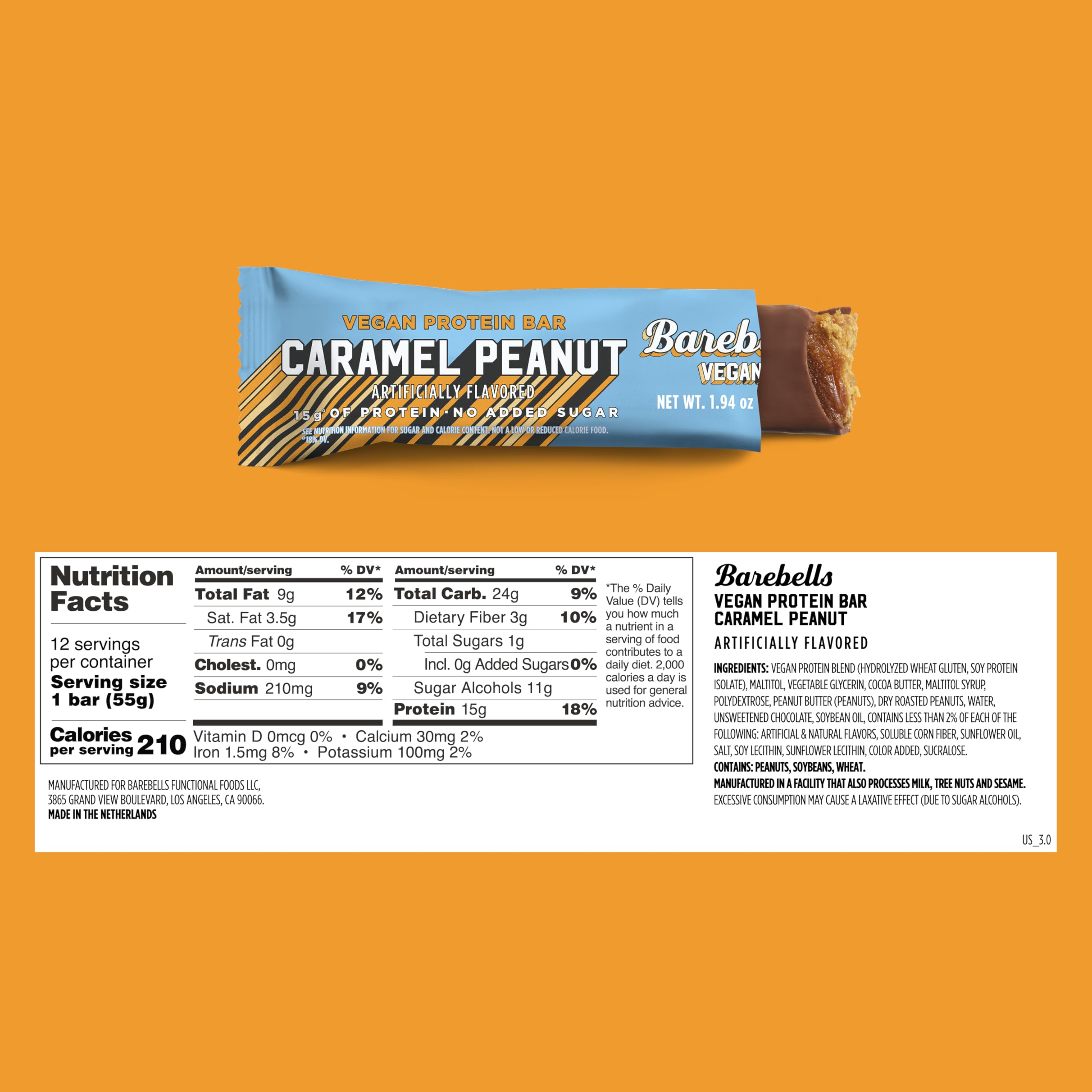 Barebells VEGAN Protein Bar (1 bar) — image 5
