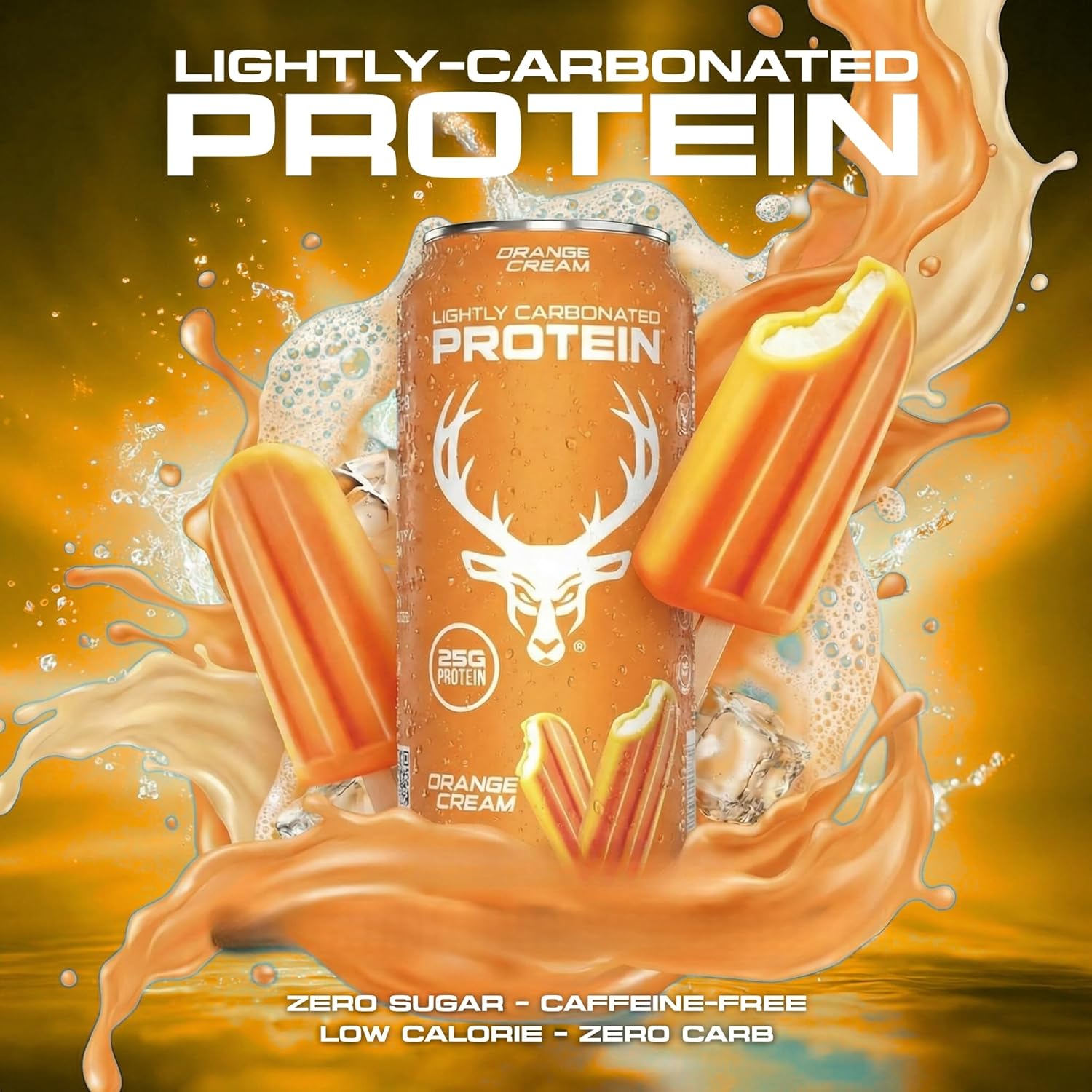 Bucked Up Lightly Carbonated Protein Drink (1 can)