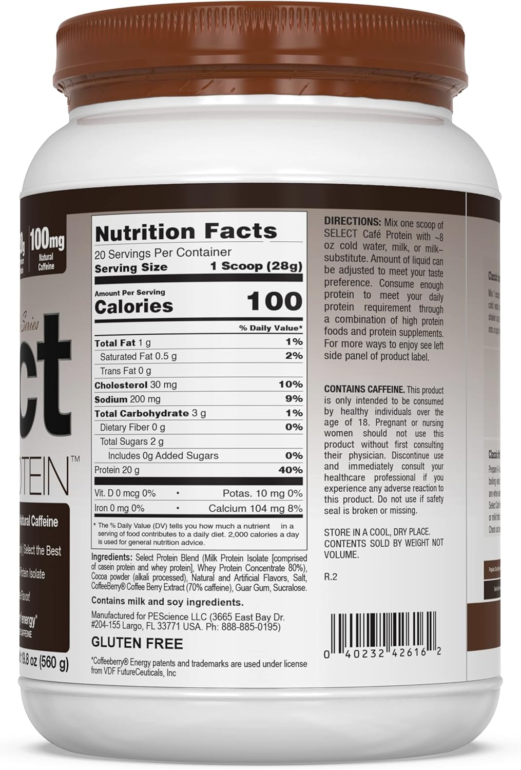 Pescience Select Café Protéine (20 portions)
