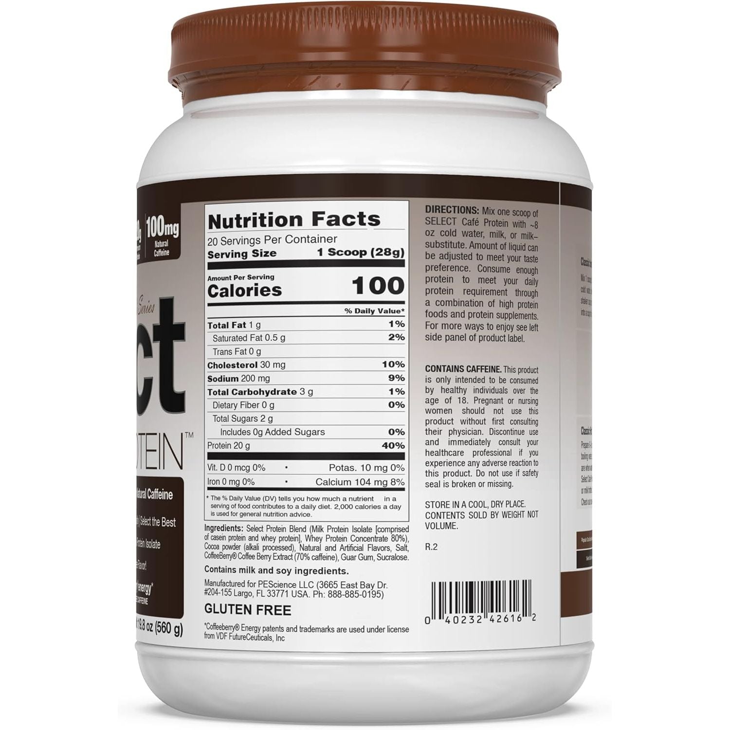 Pescience Select Café Protéine (20 portions)