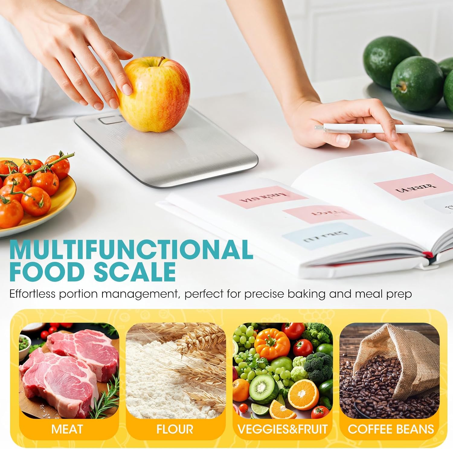 Digital Food Weight Scale (1 scale w. battery included)