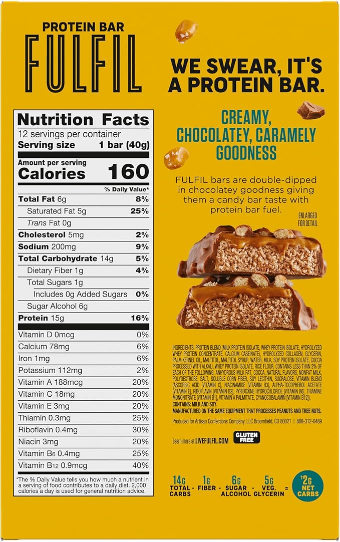 FULFIL GF Keto Protein Bar (1 bar)