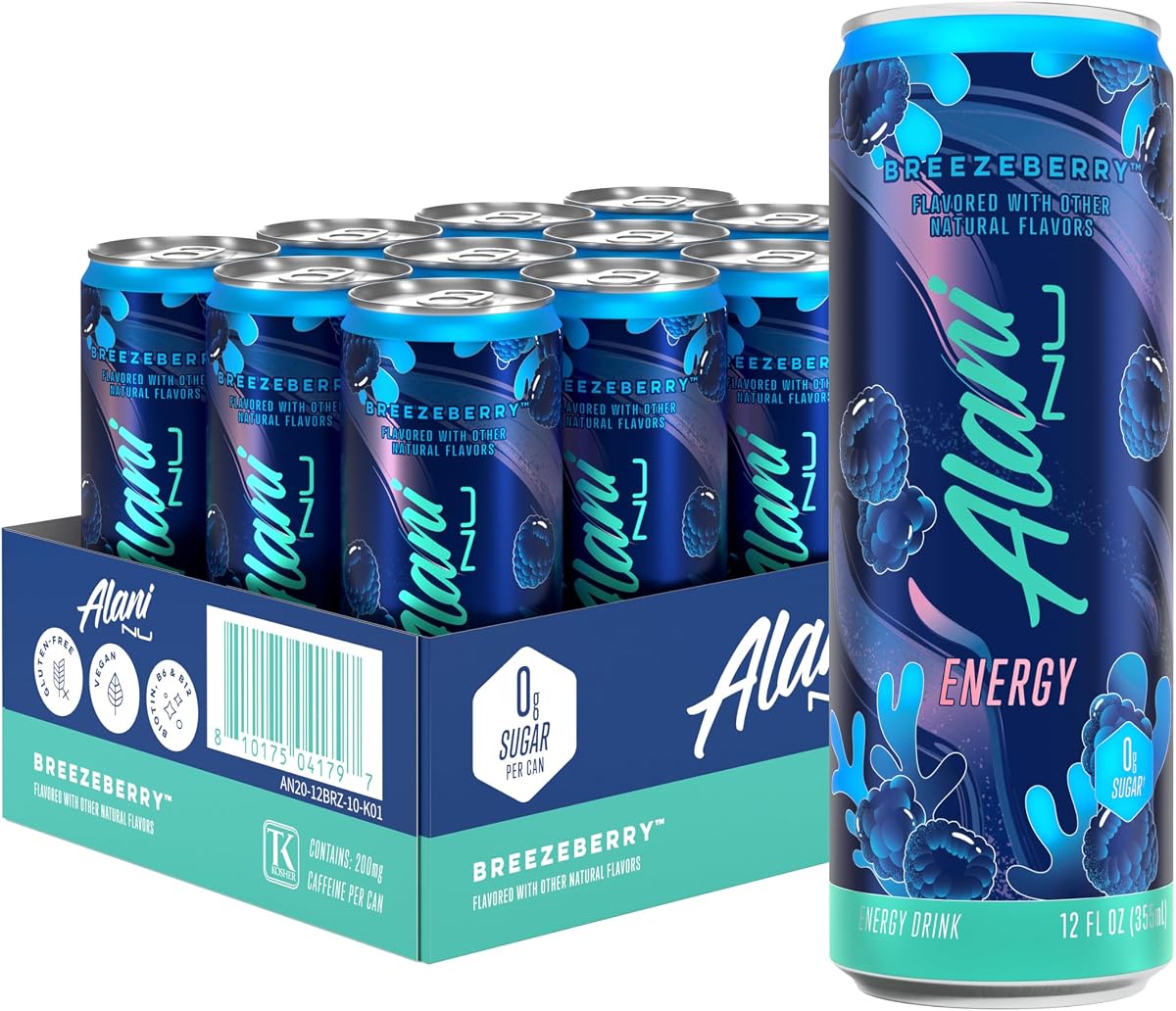 Alani Nu Energy case of 12 — Breezeberry