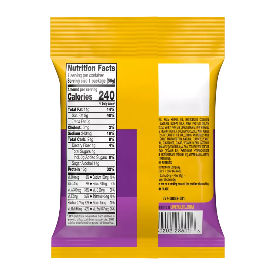 Fulfil Protein Bites Chocolate Peanut Caramel (1 bag)