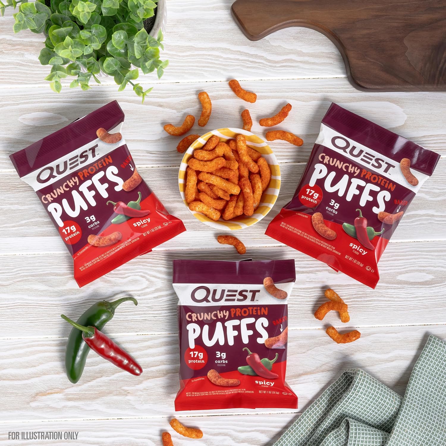 Quest Protein Puffs 1 bag Quest Nutrition Top Nutrition Canada