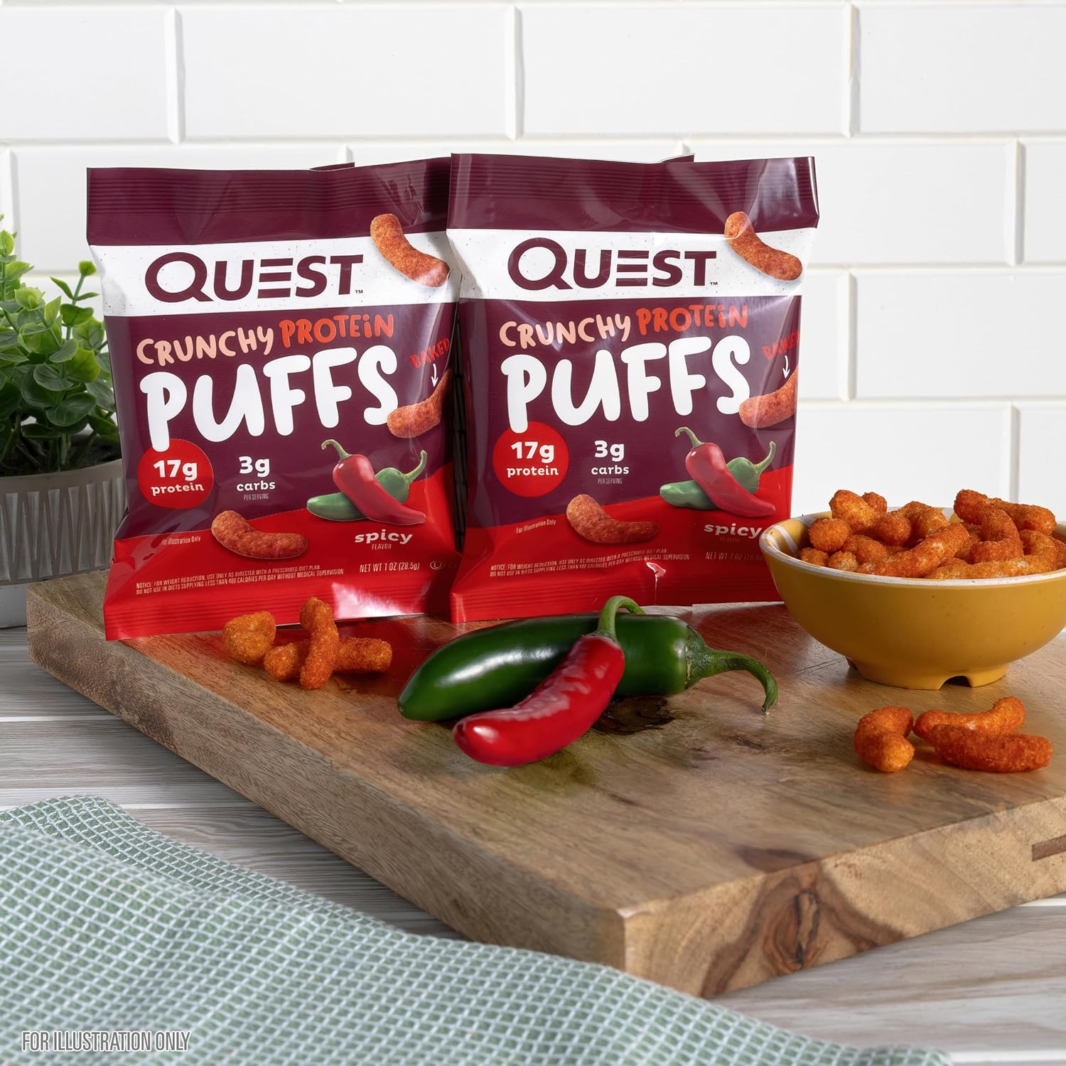 Quest Protein Puffs 1 bag Quest Nutrition Top Nutrition Canada