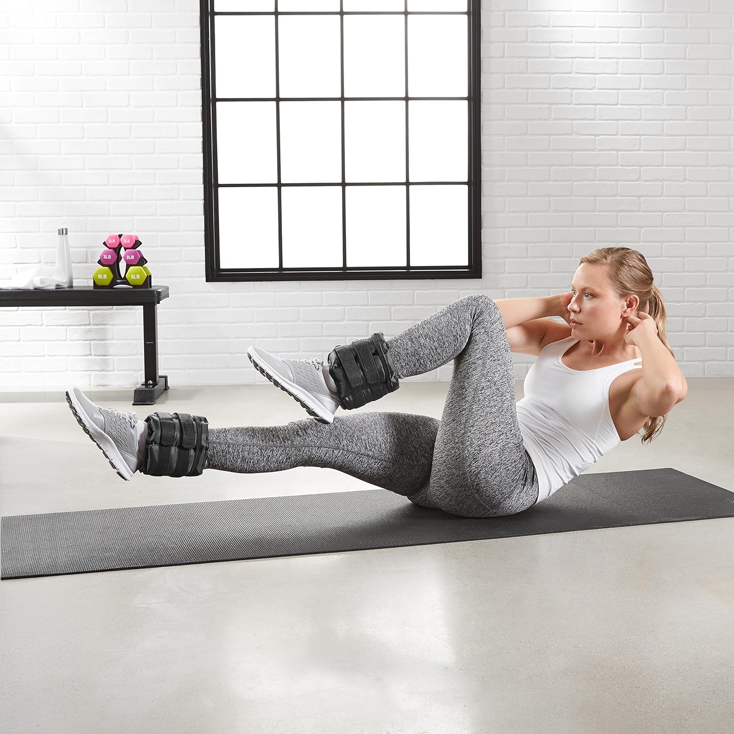 Adjustable Ankle & Wrist Weights (1 pair)