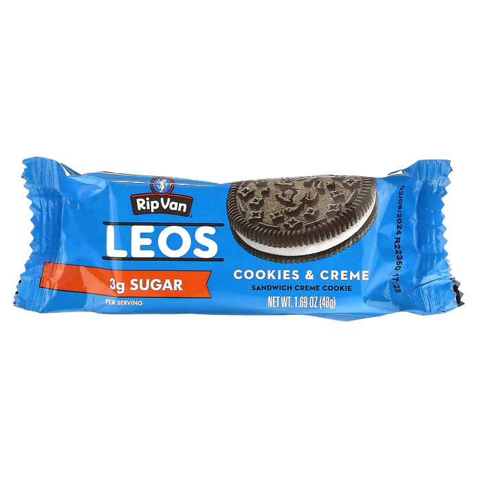 Rip Van Leo's KETO Sandwich Cream Cookies (1 pack of 4 cookies)