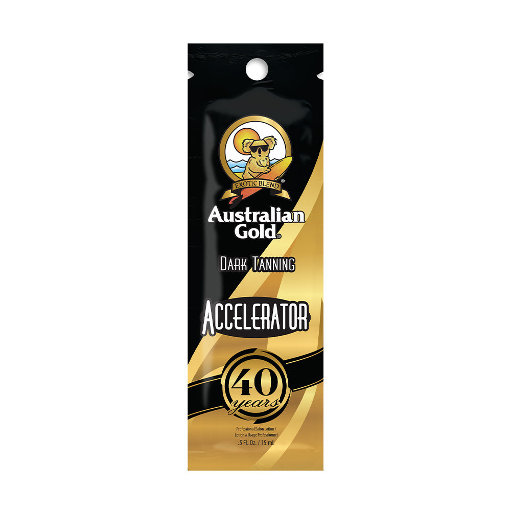 AG 40th Anniversary Dark Tanning Accelerator TATTOO PROTECTION (SAMPLE) — supplément de nutrition sportive offert au Canada