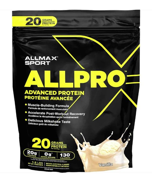 Allmax Allpro Whey Protein Powder (1.5lb)